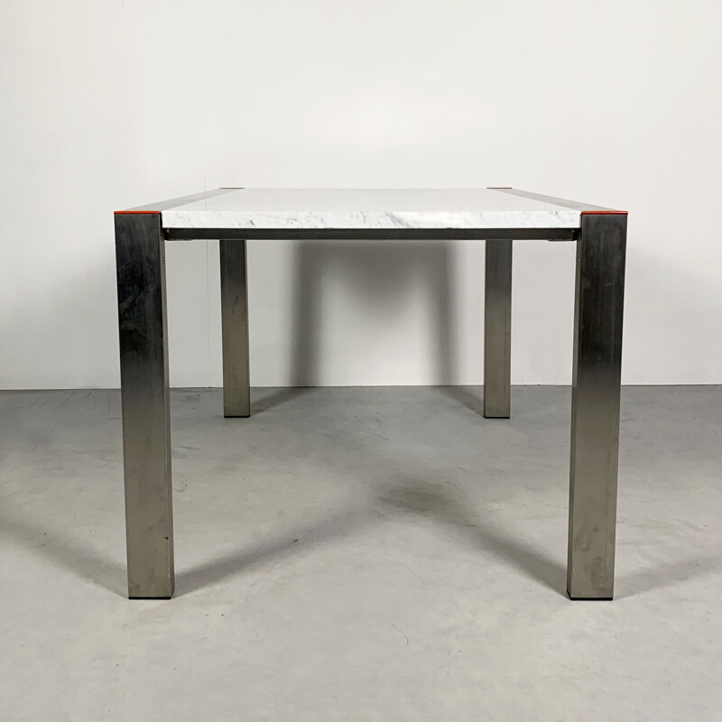 Vintage Dining Table Etra Marble by Gae Aulenti for Snaidero, 1990s