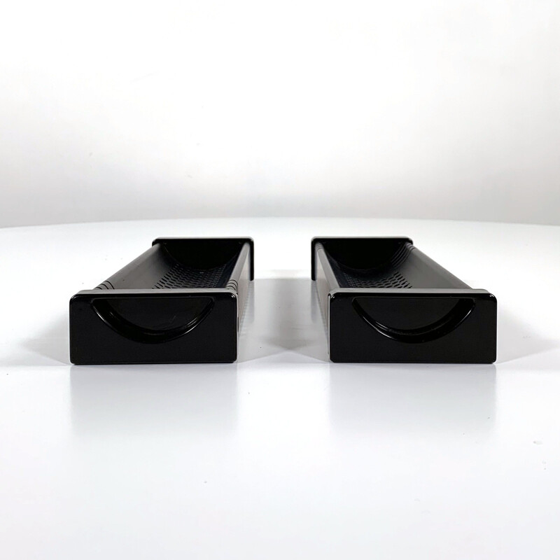 Pair of vintage Slim Pen Holders by Raul Barbieri & Giorgio Marianelli for Rexite, 1980s