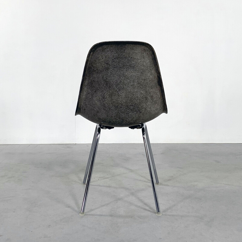 Vintage Grey DSX Side Chair by Charles & Ray Eames for Herman Miller, 1960s