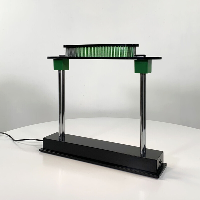 Vintage Pausania Table Lamp by Ettore Sottsass for Artemide, 1980s