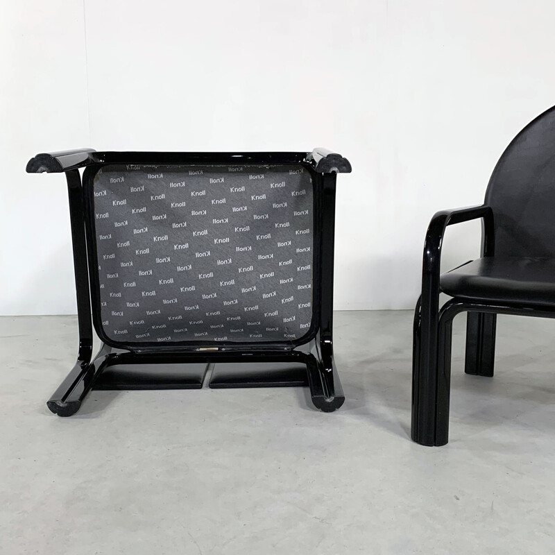 Pair of vintage "54 L" Armchairs by Gae Aulenti for Knoll, 1970s