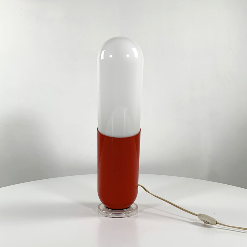 Lampe vintage Pillola par Cesare Casati et Emanuele Ponzio Studio D.A. pour Ponteur, 1968