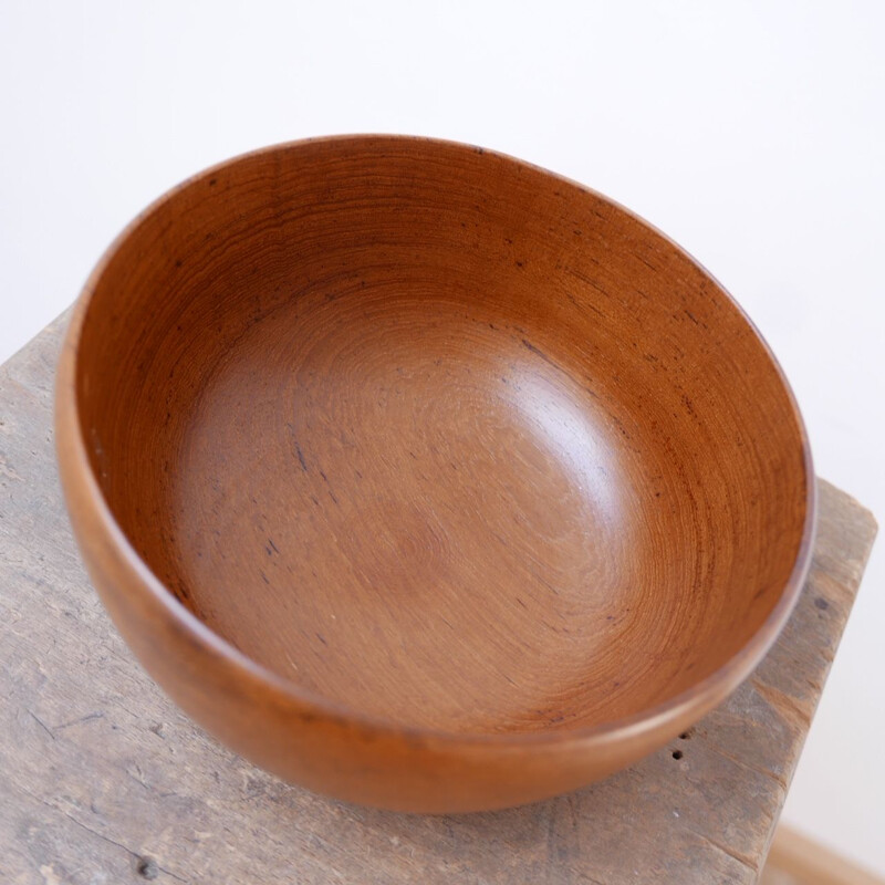 Vintage teak bowl, Sweden 1968