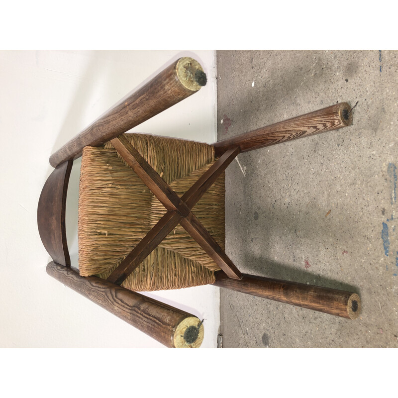 Vintage Meribel chair Charlotte Perriand 