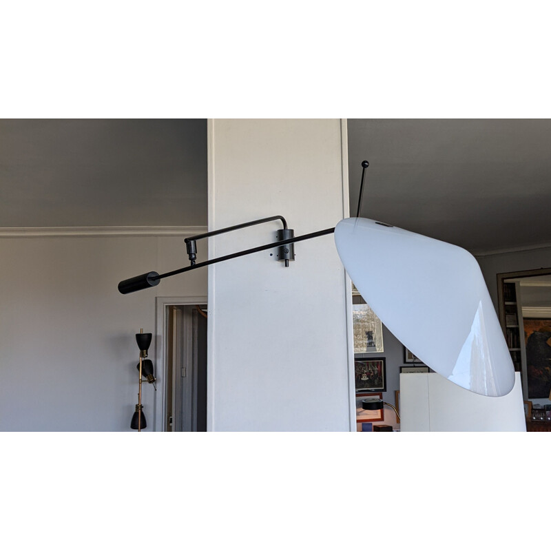 Vintage wall lamp 242 P by Robert Mathieu