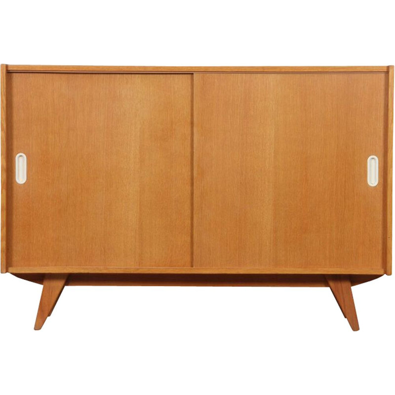 Vintage wooden chest of drawers by Jiri Jiroutek, model U-452, 1960