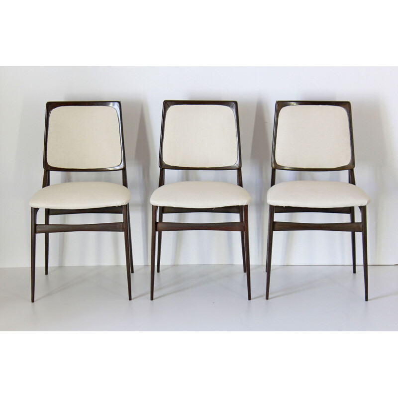 Ensemble de 6 chaises vintage par Vittorio Dassi 1960