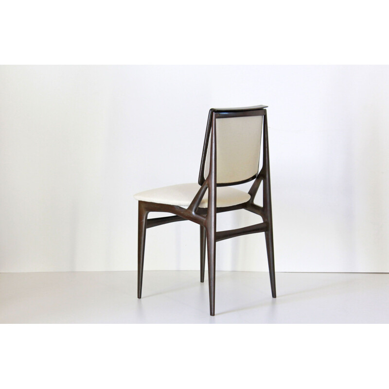 Set Of 6 Vintage Dining Set Chairs By Vittorio Dassi 1960s