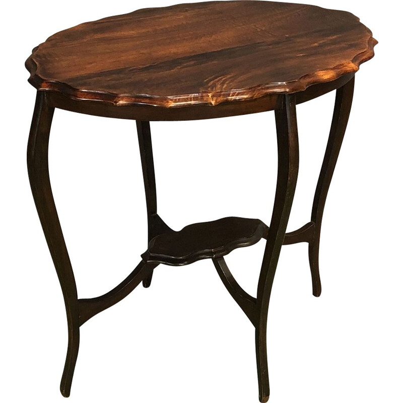 Vintage  pedestal table mahogany English1950