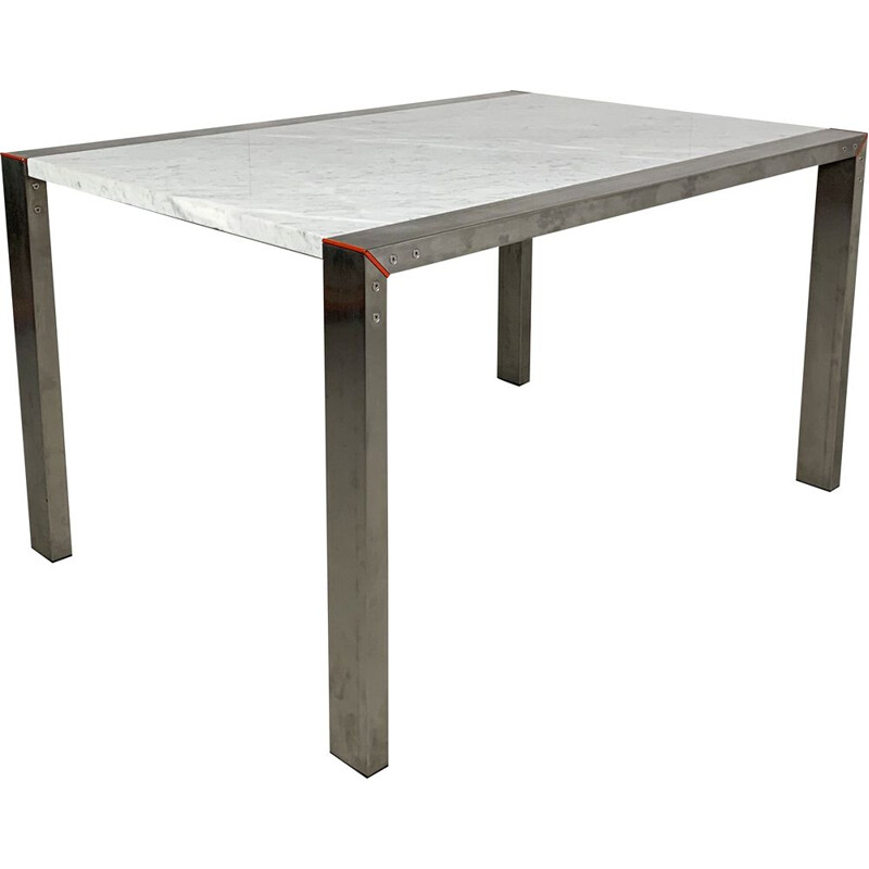 Vintage Dining Table Etra Marble by Gae Aulenti for Snaidero, 1990s