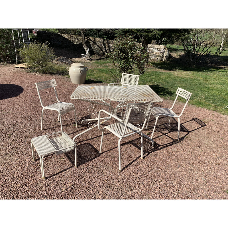 Vintage garden furniture set 1950s