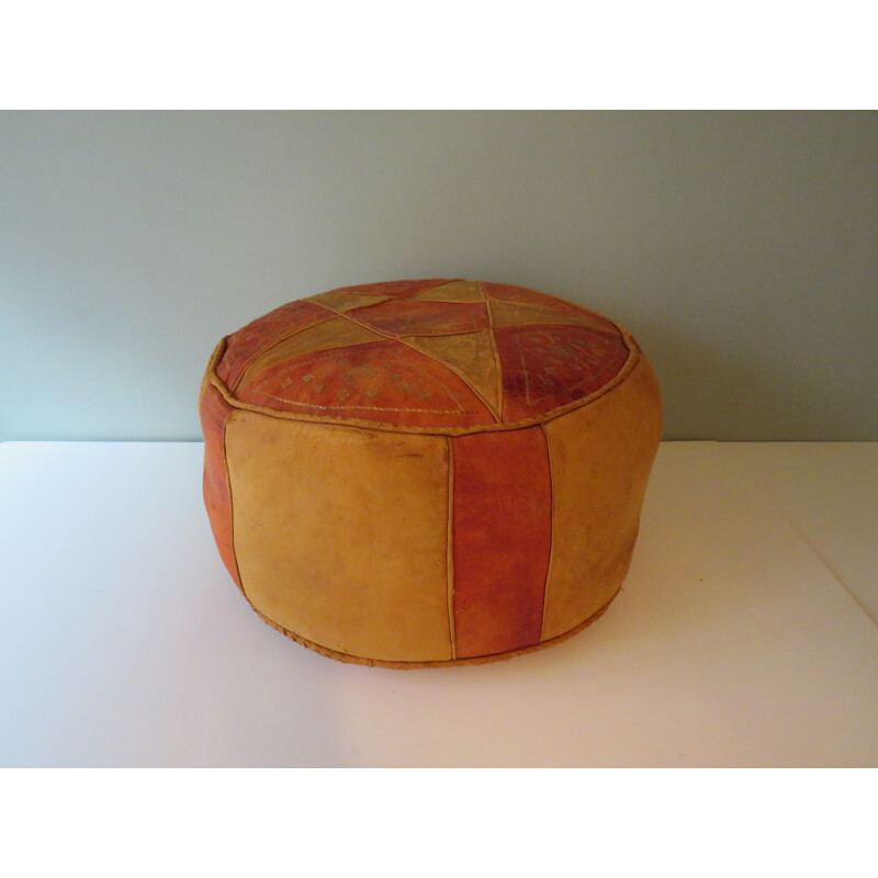 Vintage pouf, Moroccan 1970s