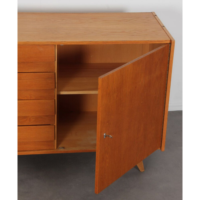 Vintage chest of drawers model U-458 by Jiri Jiroutek for Interier Praha 1960s