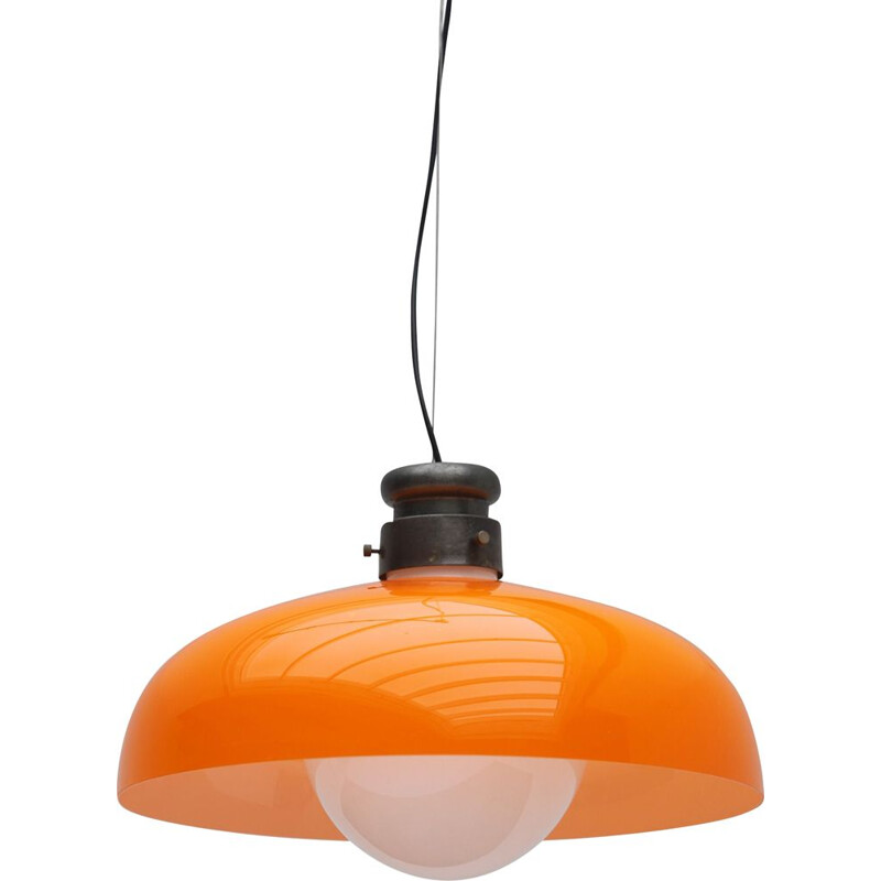 Vintage hanglamp van Alessandro Pianon voor Vistosi 1956