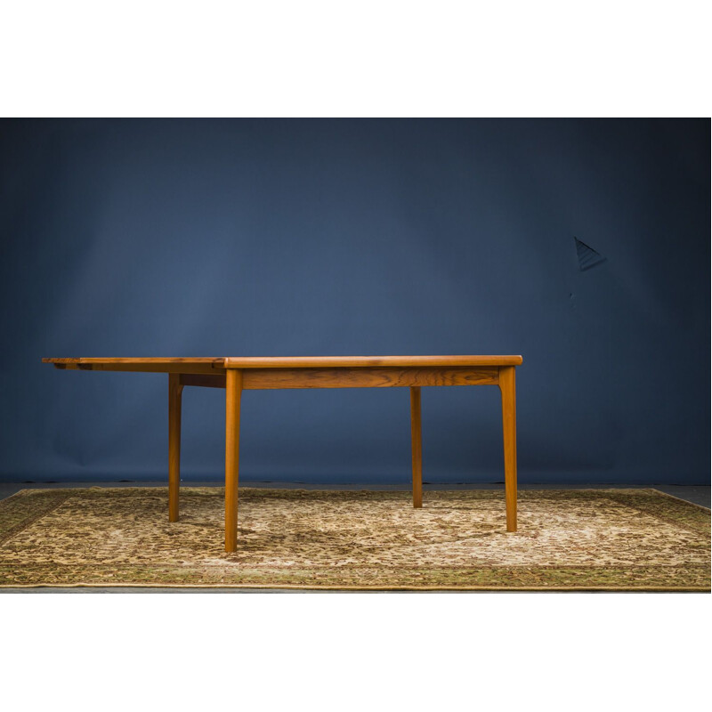 Vintage Teak Dining Table by Grete Jalk, Danish 1960s