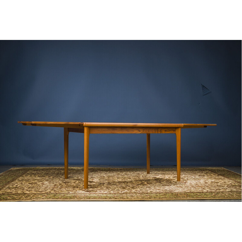 Vintage Teak Dining Table by Grete Jalk, Danish 1960s