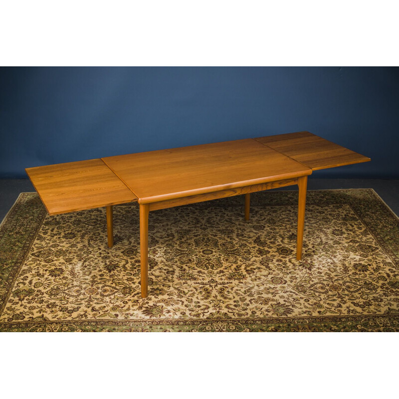 Mesa de teca Vintage por Grete Jalk, dinamarquês 1960