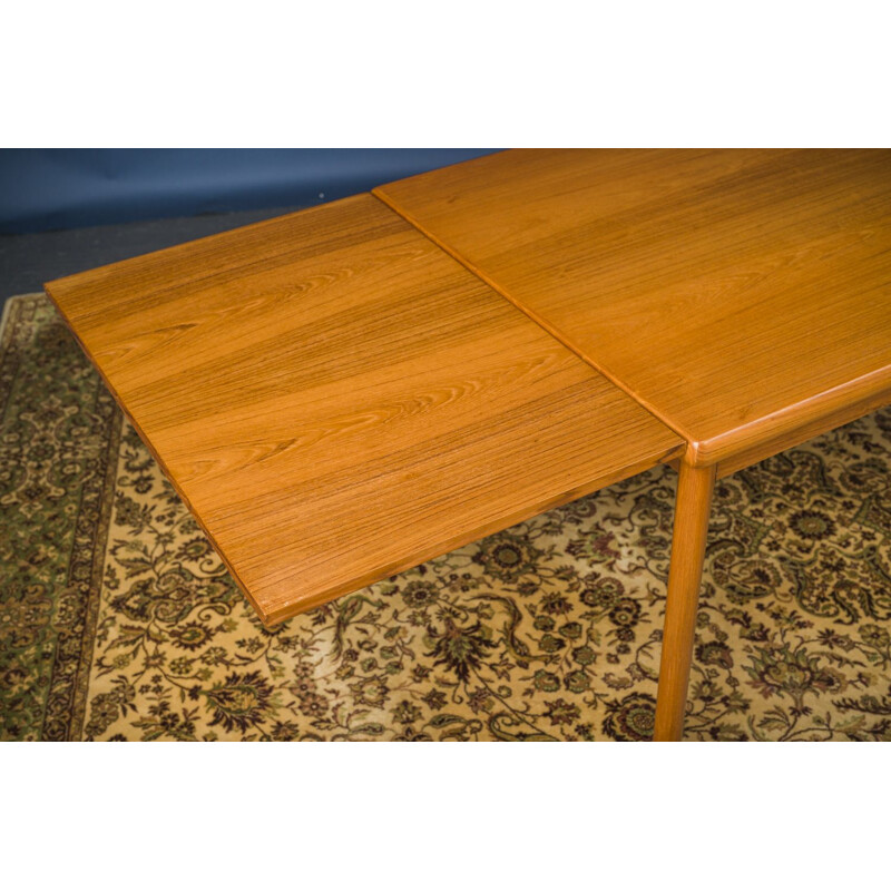 Vintage Teak Dining Table by Grete Jalk, Danish 1960s