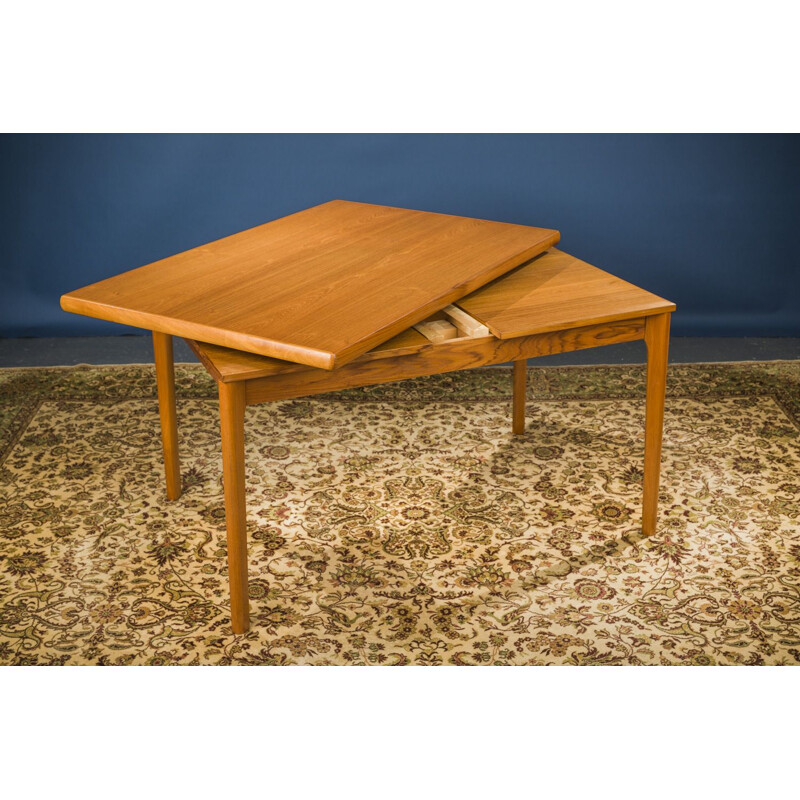 Vintage teakhouten tafel van Grete Jalk, Deens 1960