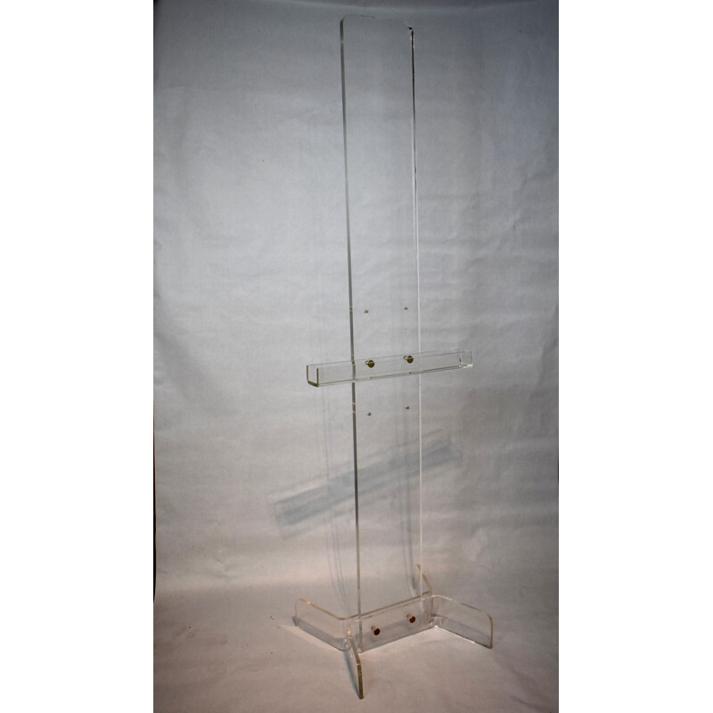 Vintage Plexiglass easel 1980s