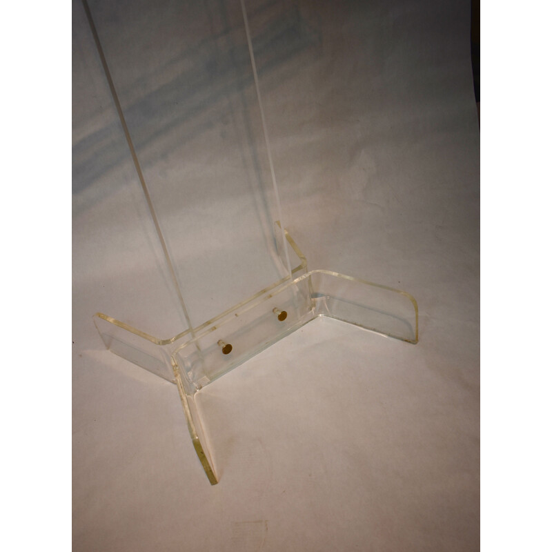 Vintage Plexiglass easel 1980s