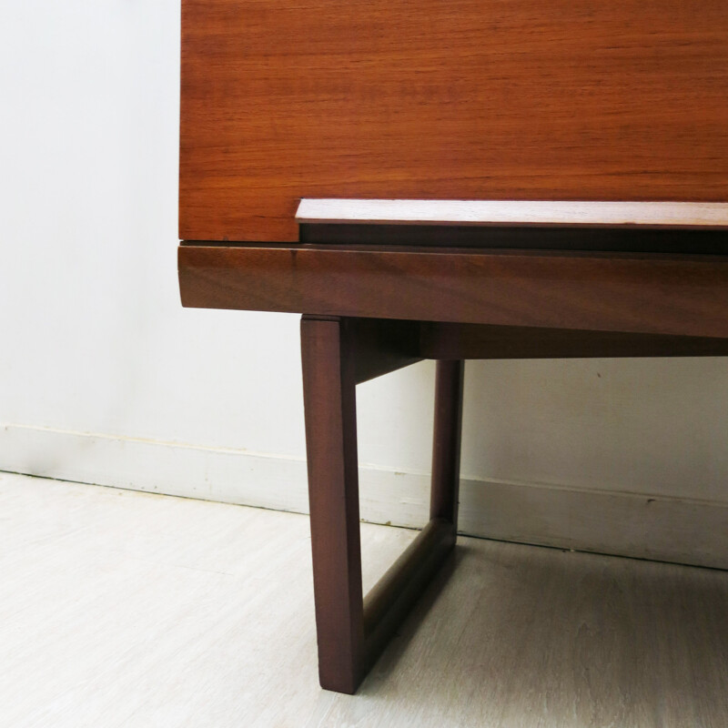 Mid-Century White & Newton dressing table in teakwood - 1960s