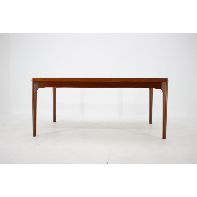 Vintage Henning Kjærnulf Large Teak Extendable Dining Table, Denmark 1960s