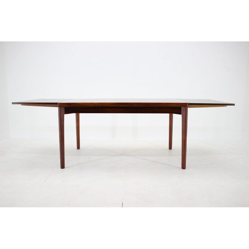 Vintage Henning Kjærnulf Palisander Extendable Dining Table, Denmark 1960s