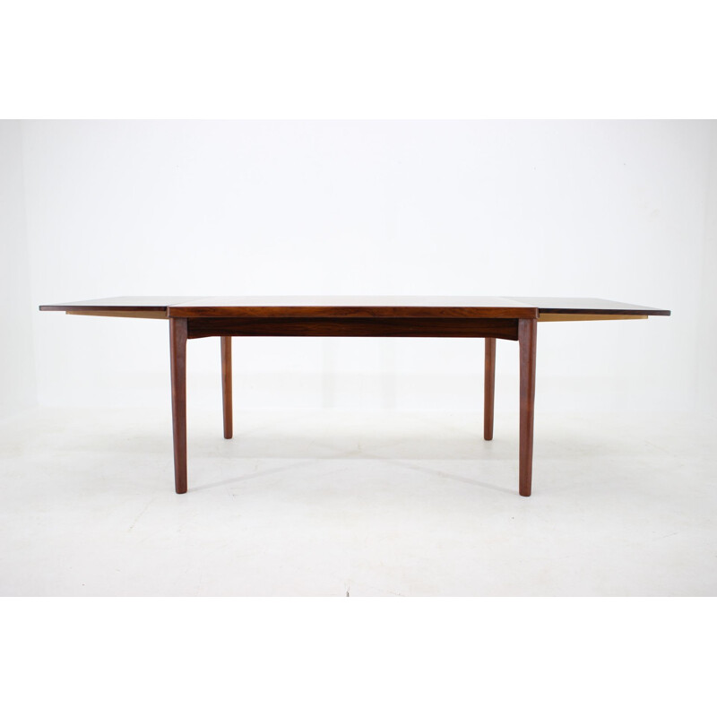 Vintage Henning Kjærnulf Palisander Extendable Dining Table, Denmark 1960s