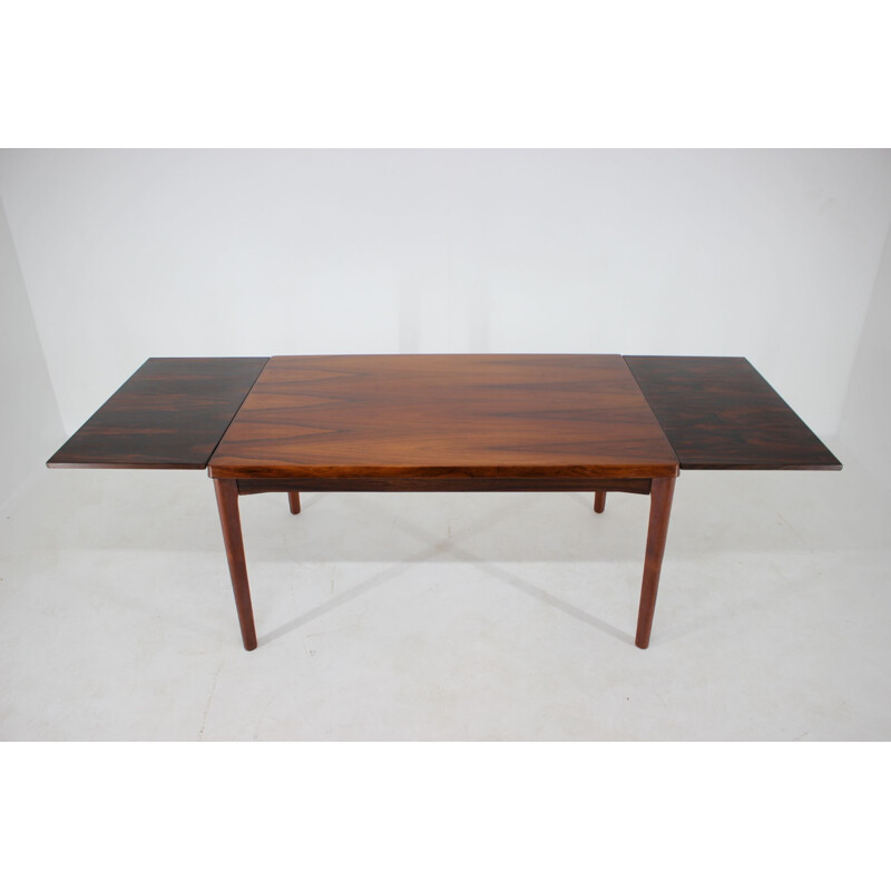 Vintage Henning Kjærnulf Palisander Extendable Dining Table, Denmark 1960s