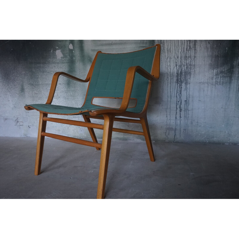 Vintage AX Chair by Peter Hvidt & Orla Molgaard for Fritz Hansen 1950s