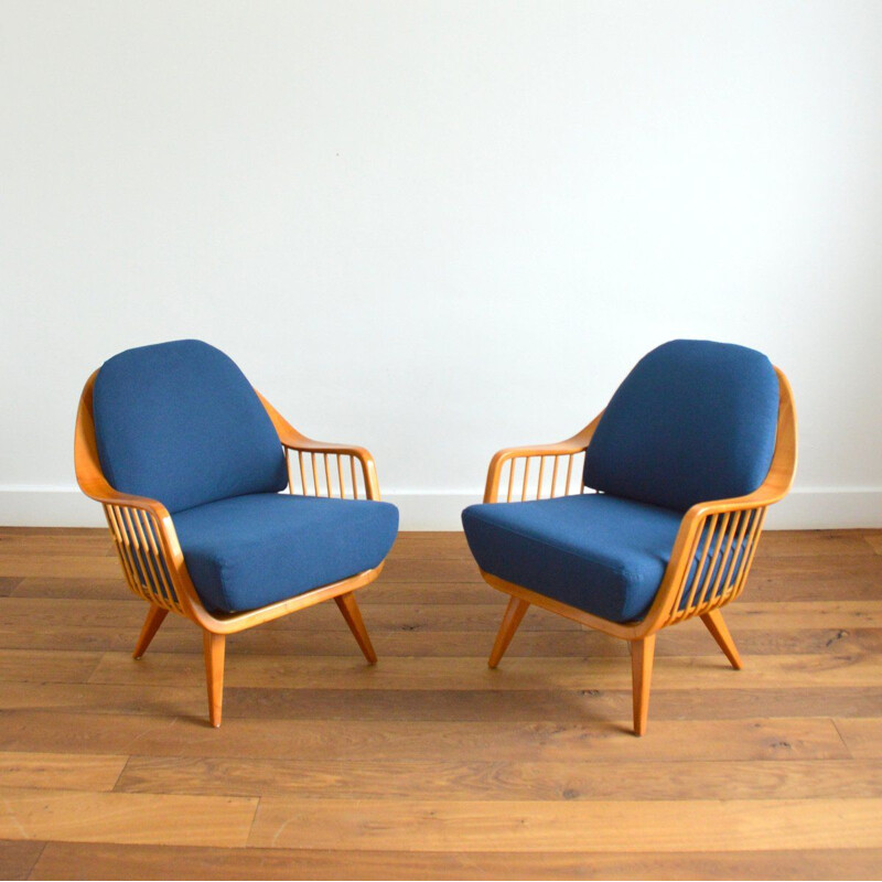 Vintage armchair by Walter Knoll by Wilhelm Knoll 1950s