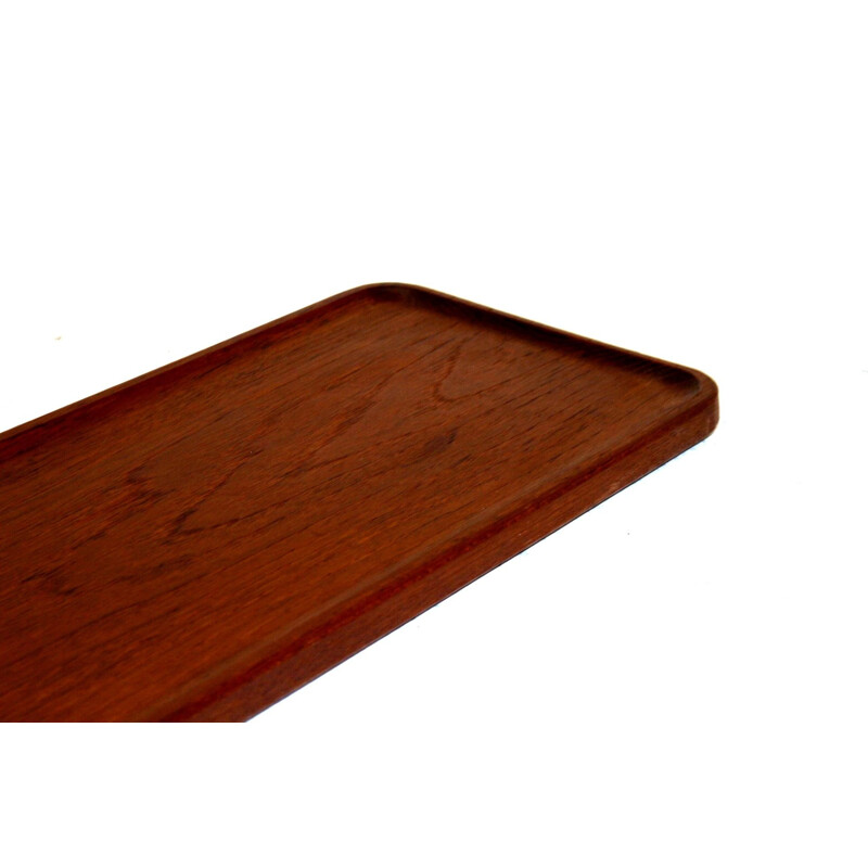 Vintage teak tray, Denmark 1960s