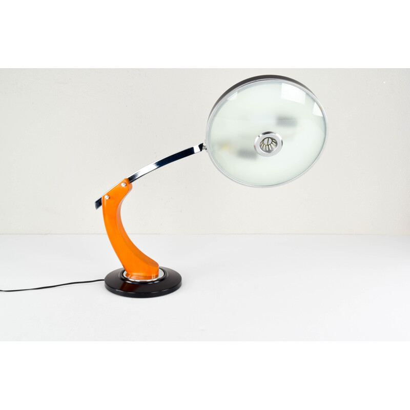 Vintage President Modern Desk Table Lamp Maof post Fase, Spanish 1970s