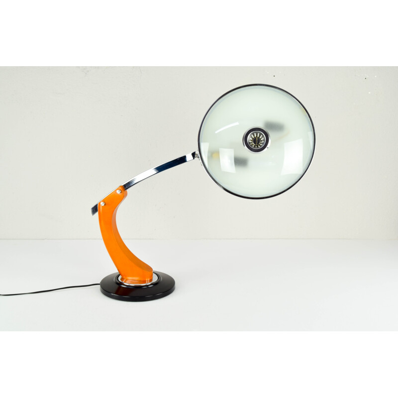 Vintage President Modern Desk Table Lamp Maof post Fase, Spanish 1970s