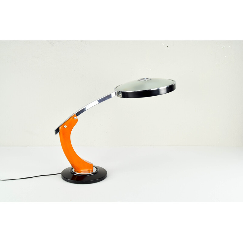 Vintage President Modern Desk Table Lamp Maof post Fase, Spanish 1970s