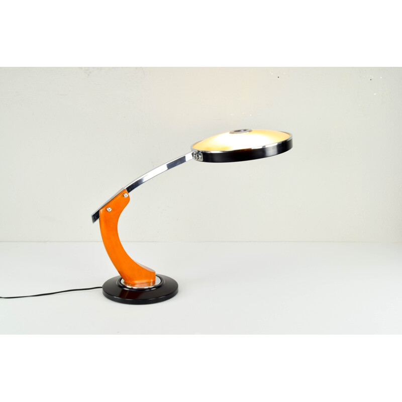 Vintage President Modern Desk Table Lamp Maof post Fase, Spanish 1970s