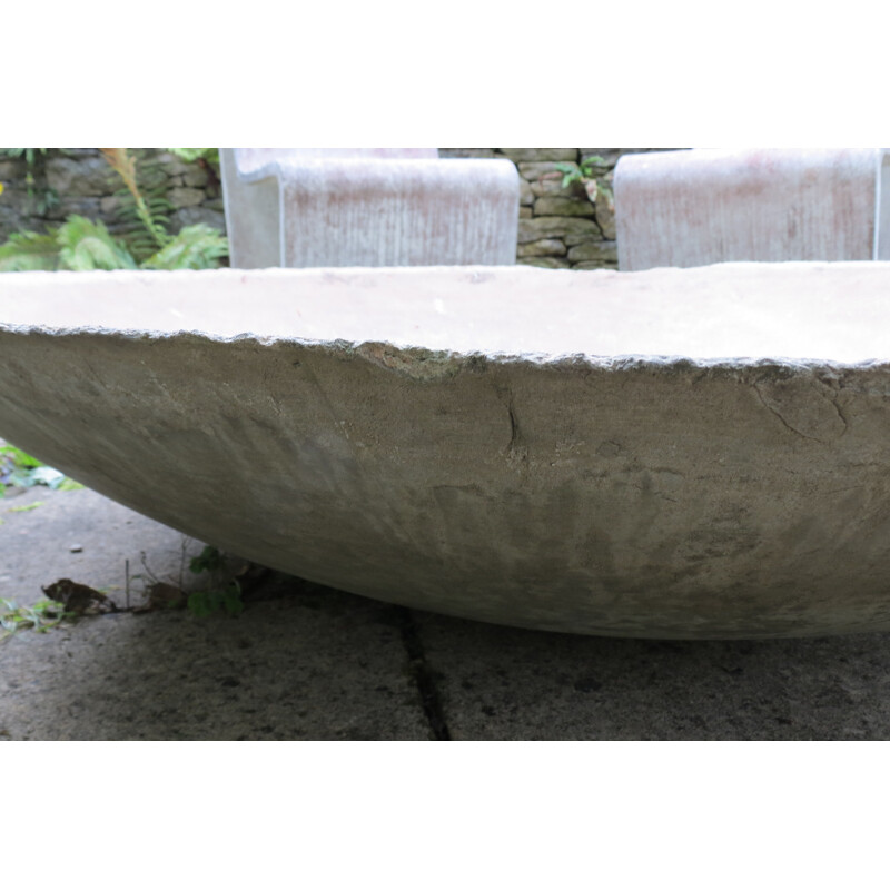 Big concrete planter - 1960s