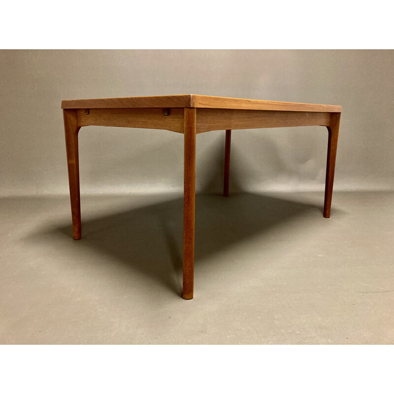 Vintage teak table and chair set, Scandinavian 1950s