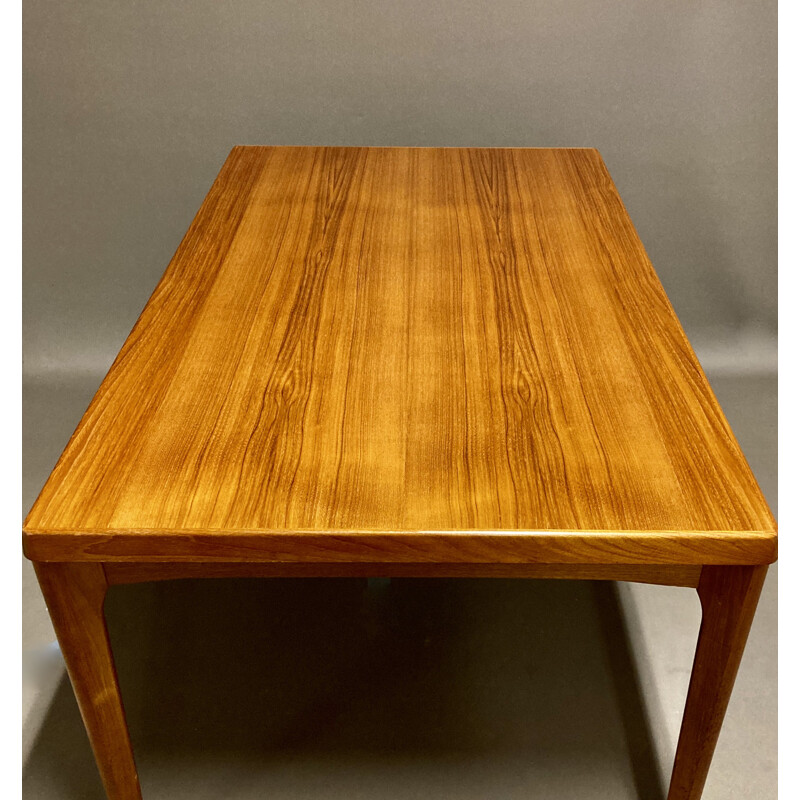 Ensemble de table et chaises vintage en teck, Scandinave 1950