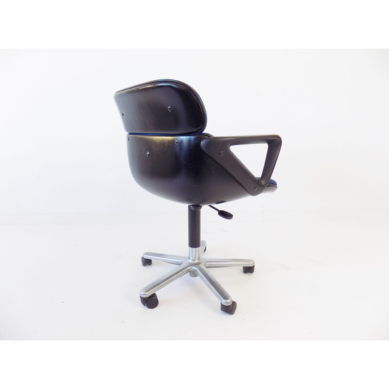 Vintage Wilkhahn 190 office chair by Hans Roericht 1970s