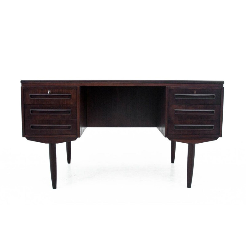 Scrivania vintage in teak, Danimarca 1960