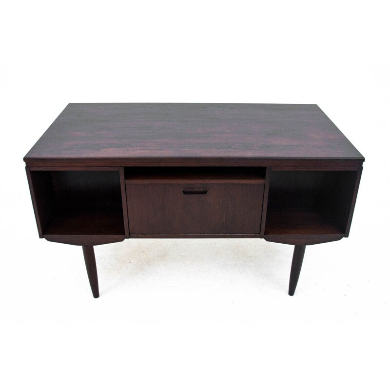 Vintage teakhouten bureau, Deens 1960