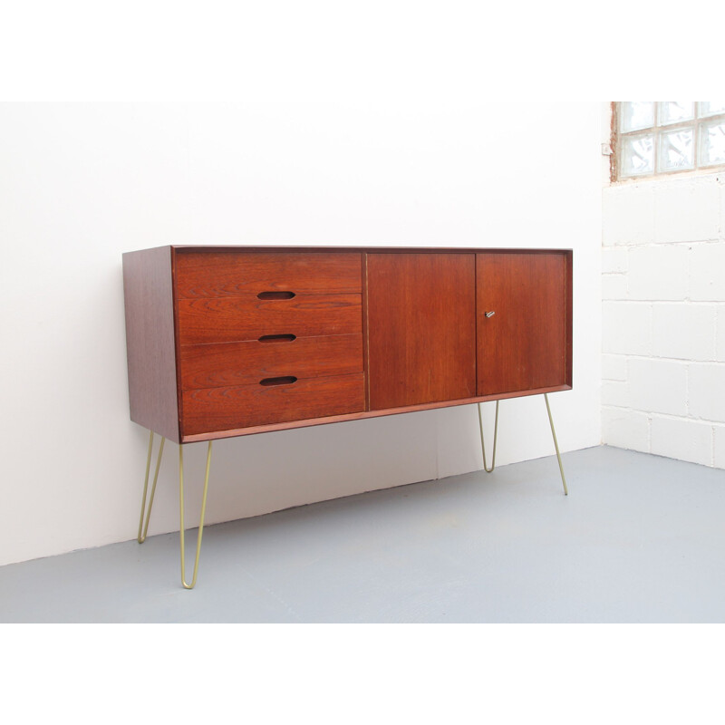 Vintage sideboard in teak  Wilhelm Renz, Germany 1960s