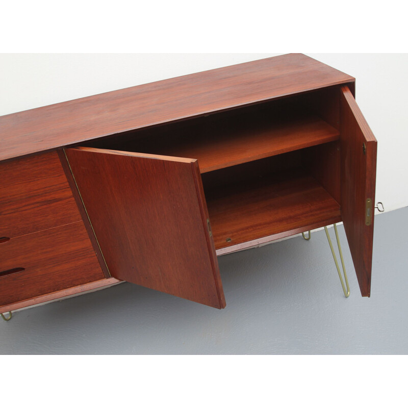 Vintage sideboard in teak  Wilhelm Renz, Germany 1960s