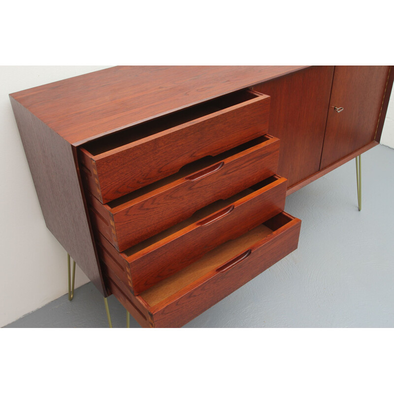 Vintage sideboard in teak  Wilhelm Renz, Germany 1960s