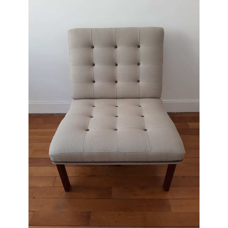 Vintage armchair by Knudsen and Lind by France and son, Danish 1960s