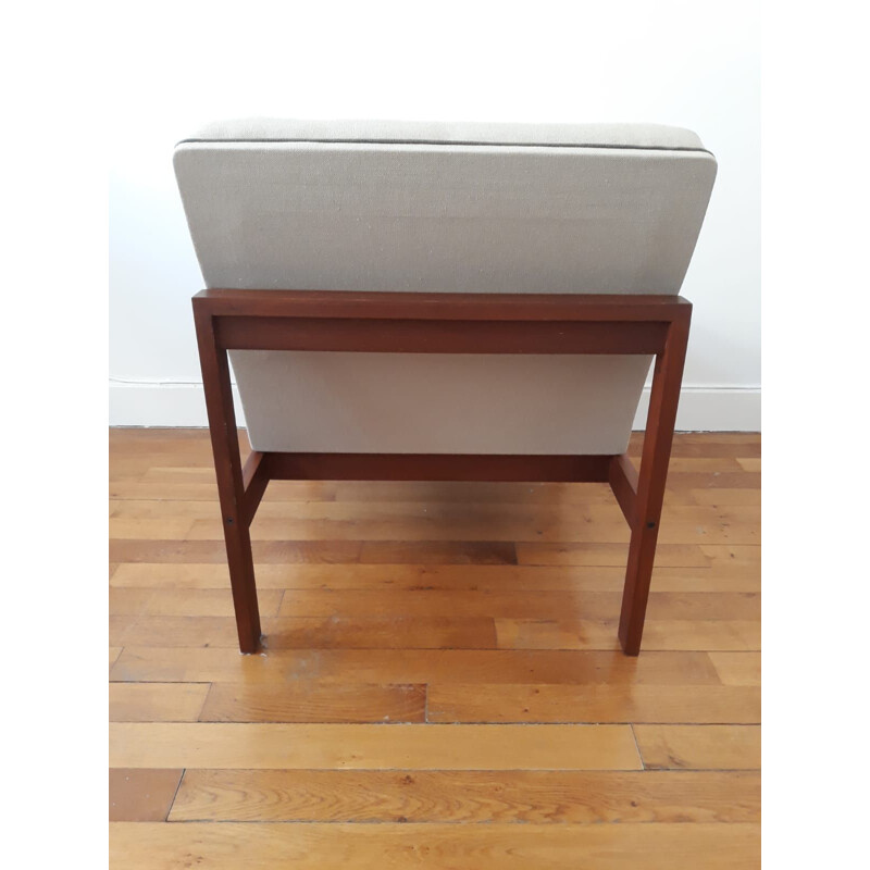 Vintage armchair by Knudsen and Lind by France and son, Danish 1960s