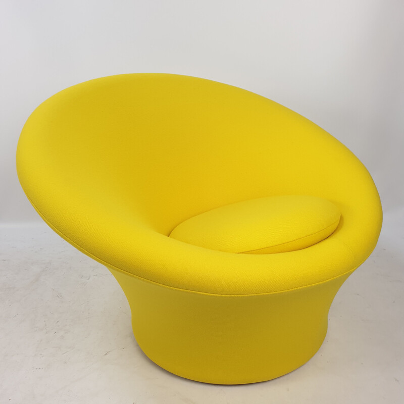 Vintage Mushroom Armchair & Pouf by Pierre Paulin for Artifort 1960s