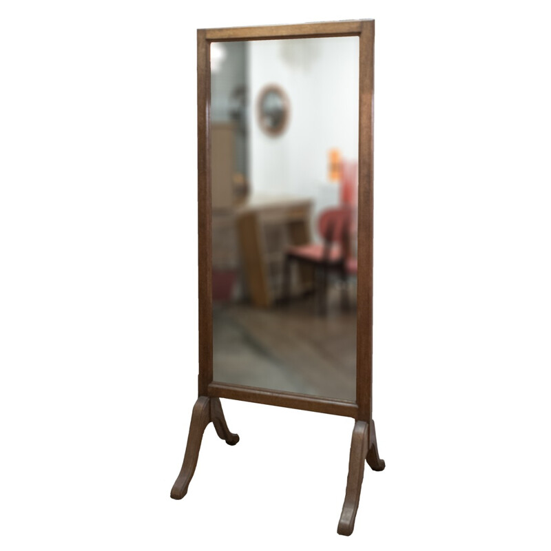 Tailor mirror in wood - 1940s